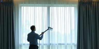 Commercial curtain stain removal service hadfield-vic hotels offices restaurants